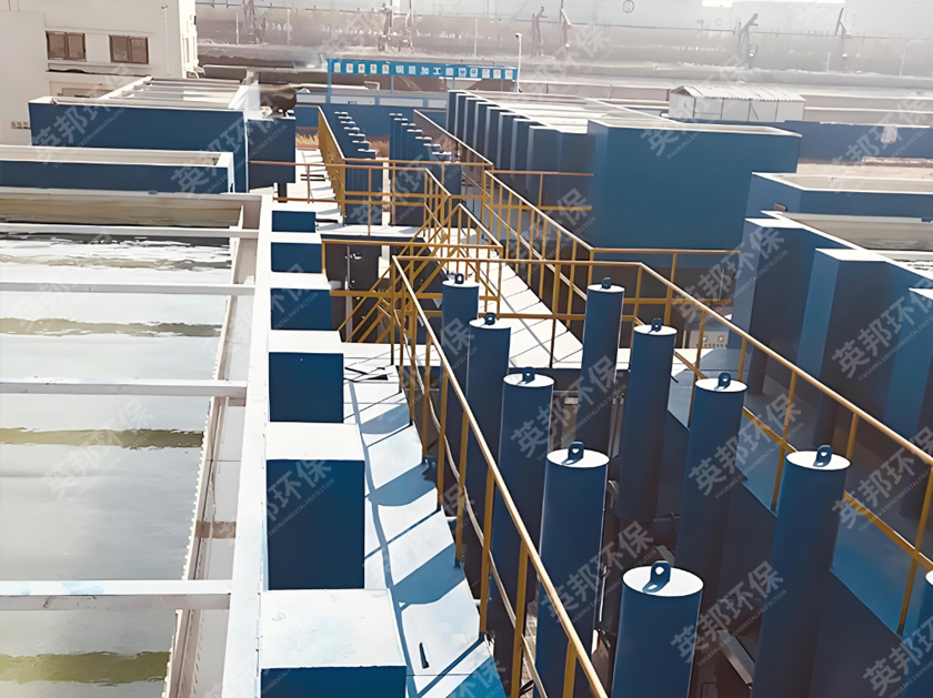 英邦環(huán)保設備調試現場